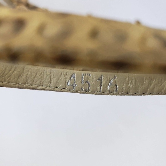 Prada Snake Leather Ankle Strap Woven Raffia Wedge Heel Sandals Size 36.5 Italy - Picture 13 of 16